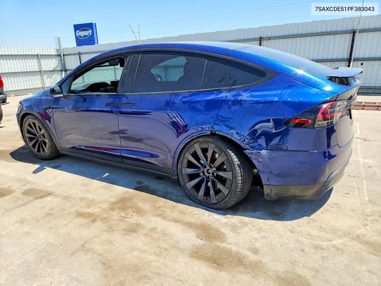2023 Tesla Model X VIN: 7SAXCDE51PF383043 Lot: 57538936