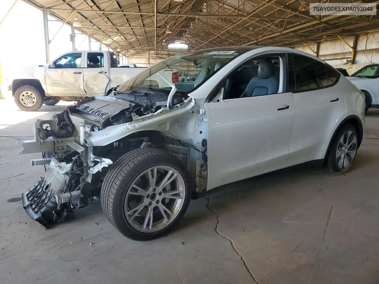 2023 Tesla Model Y VIN: 7SAYGDEEXPA093048 Lot: 57592906