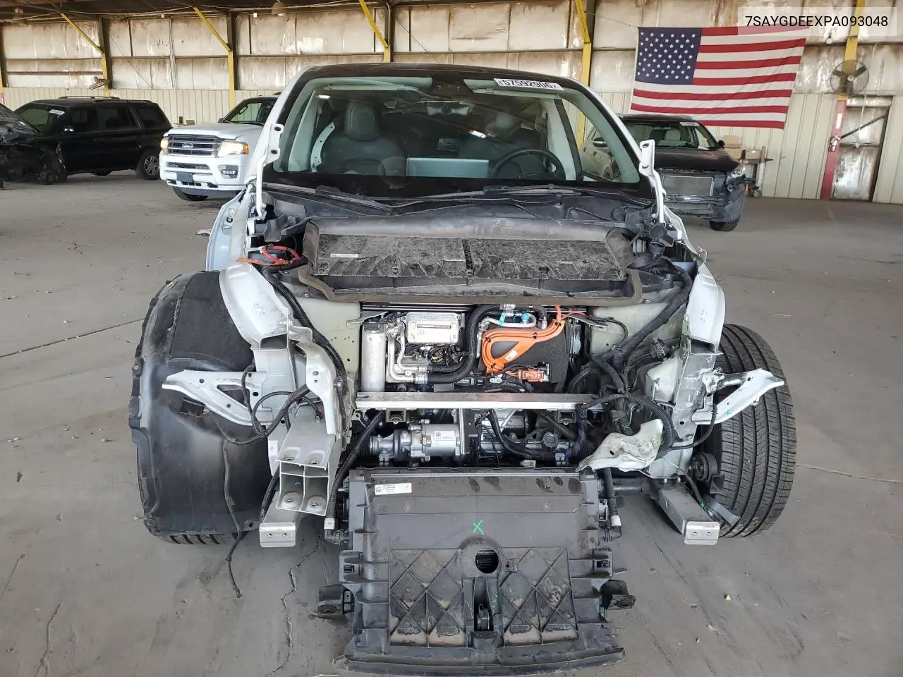 2023 Tesla Model Y VIN: 7SAYGDEEXPA093048 Lot: 57592906