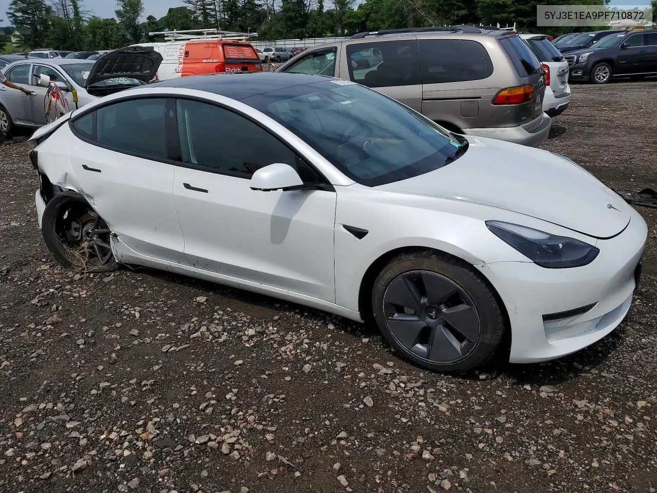2023 Tesla Model 3 VIN: 5YJ3E1EA9PF710872 Lot: 57875376
