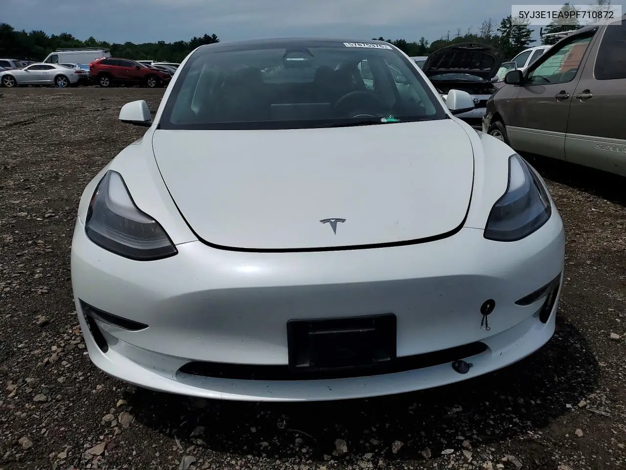 2023 Tesla Model 3 VIN: 5YJ3E1EA9PF710872 Lot: 57875376