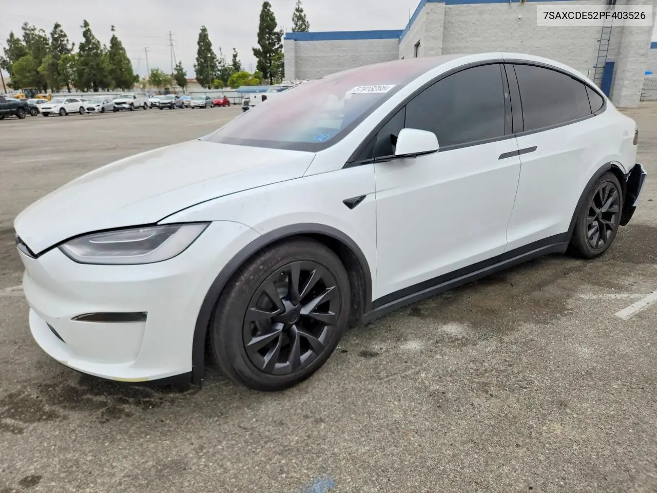2023 Tesla Model X VIN: 7SAXCDE52PF403526 Lot: 57918266