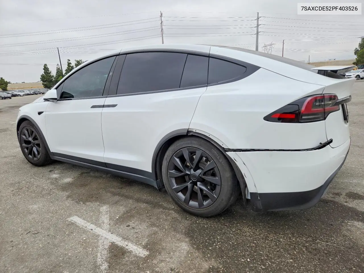 2023 Tesla Model X VIN: 7SAXCDE52PF403526 Lot: 57918266
