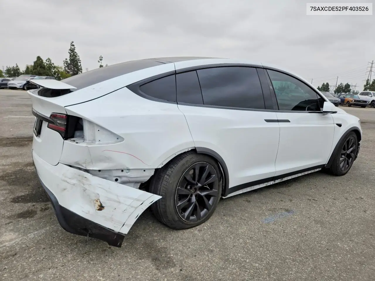 2023 Tesla Model X VIN: 7SAXCDE52PF403526 Lot: 57918266