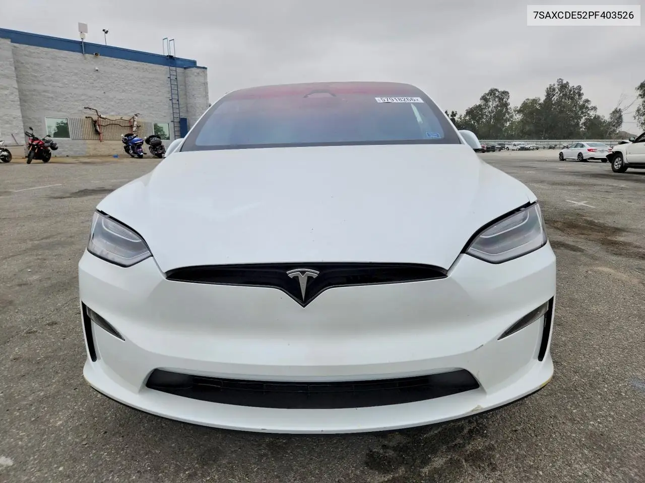 2023 Tesla Model X VIN: 7SAXCDE52PF403526 Lot: 57918266
