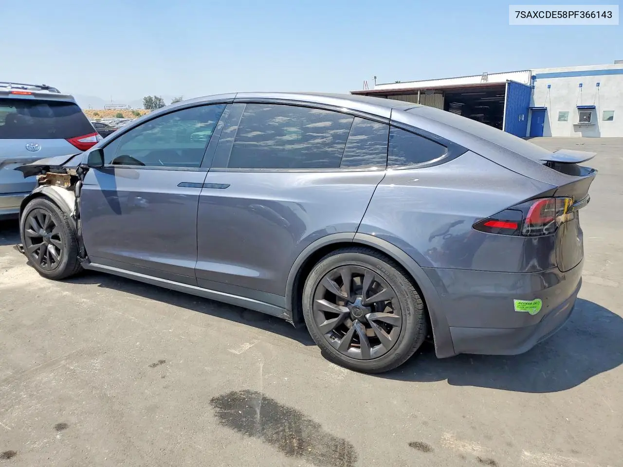 2023 Tesla Model X VIN: 7SAXCDE58PF366143 Lot: 58231356