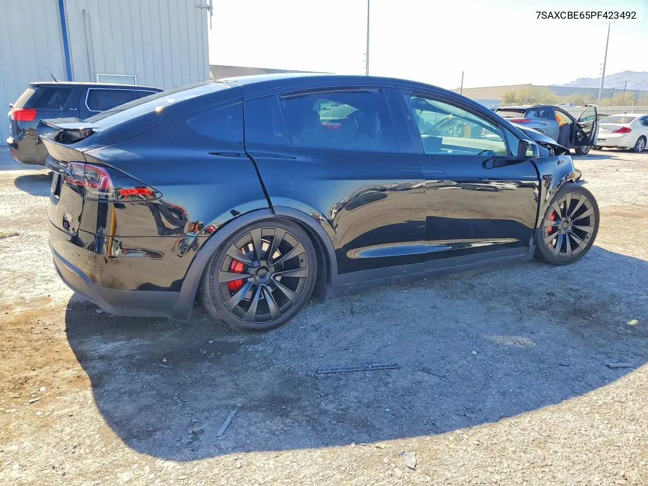 2023 Tesla Model X VIN: 7SAXCBE65PF423492 Lot: 58279066