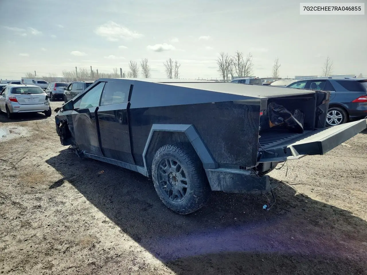 2024 Tesla Cybertruck VIN: 7G2CEHEE7RA046855 Lot: 48045226