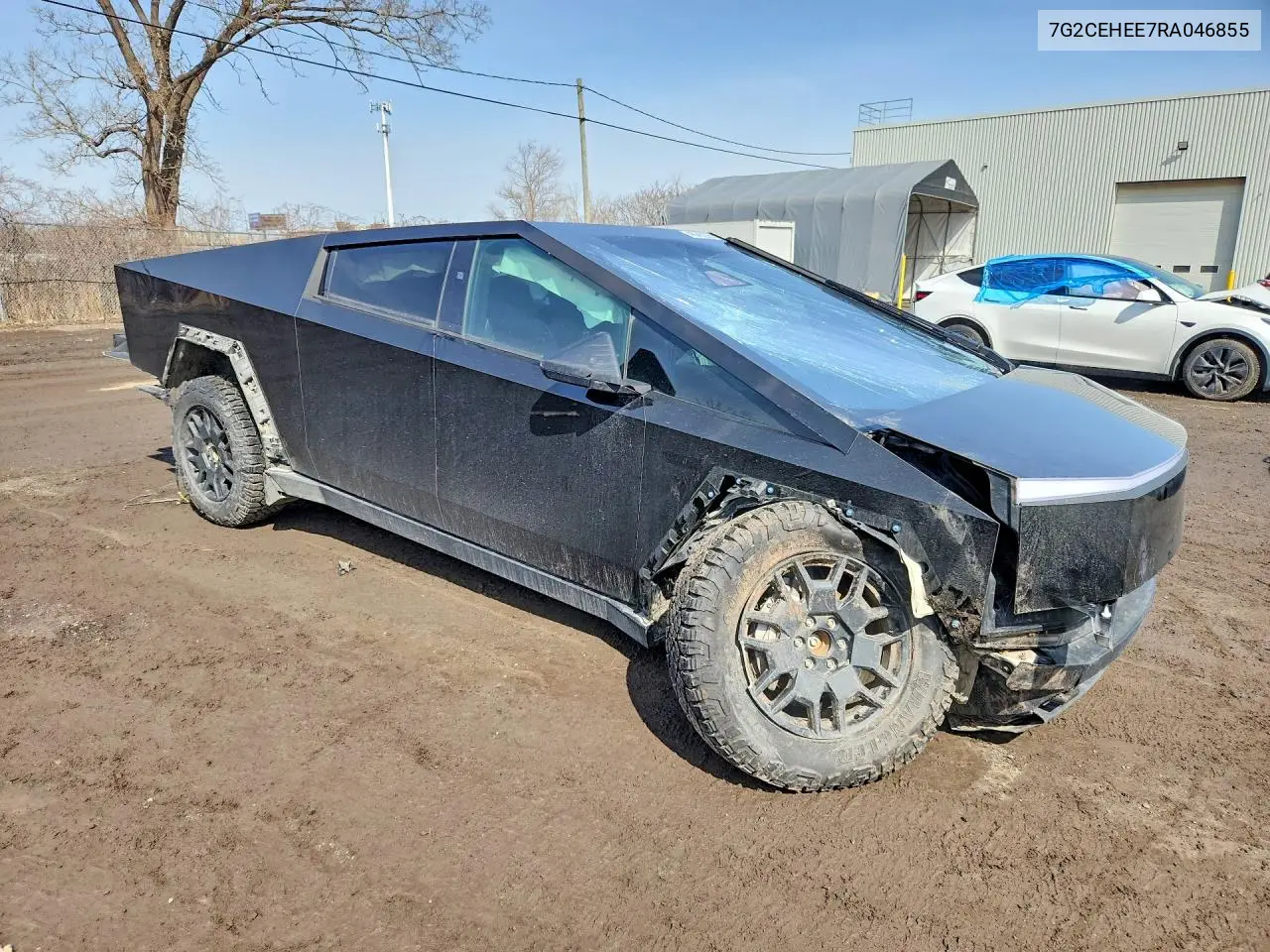 2024 Tesla Cybertruck VIN: 7G2CEHEE7RA046855 Lot: 48045226