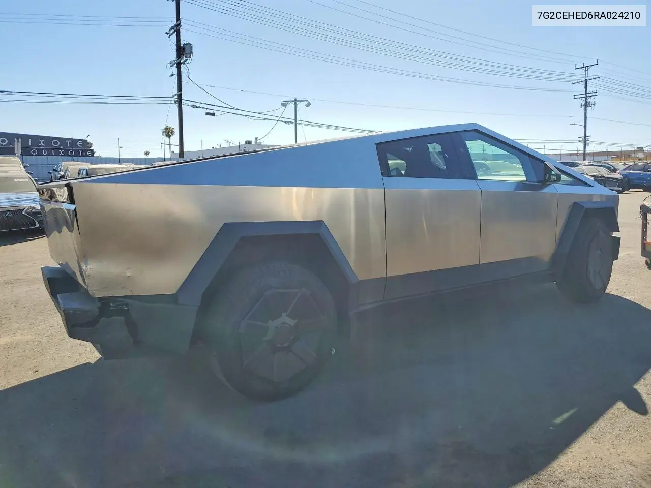 2024 Tesla Cybertruck VIN: 7G2CEHED6RA024210 Lot: 52935046