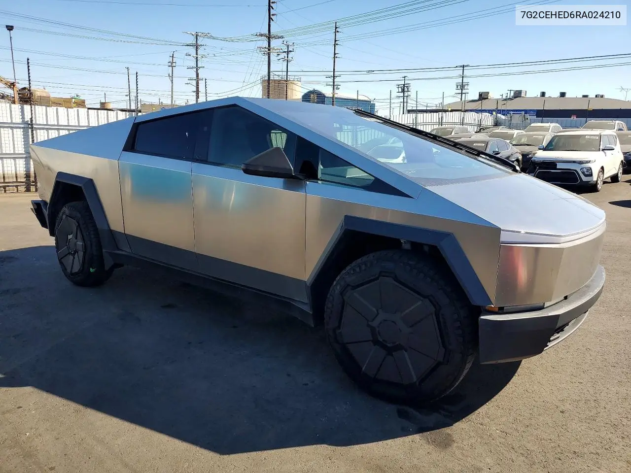 2024 Tesla Cybertruck VIN: 7G2CEHED6RA024210 Lot: 52935046