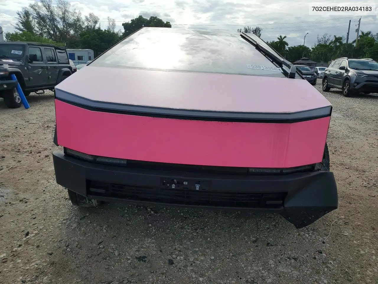 2024 Tesla Cybertruck VIN: 7G2CEHED2RA034183 Lot: 53913956