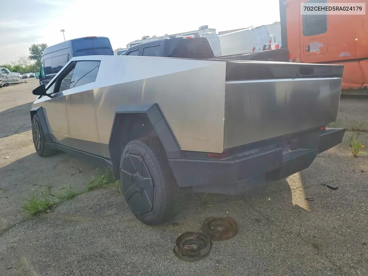 2024 Tesla Cybertruck VIN: 7G2CEHED5RA024179 Lot: 56608336