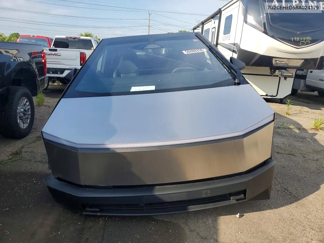 2024 Tesla Cybertruck VIN: 7G2CEHED5RA024179 Lot: 56608336