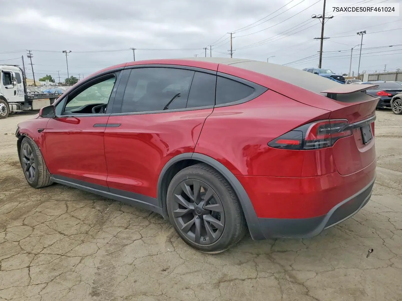 2024 Tesla Model X VIN: 7SAXCDE50RF461024 Lot: 57250066