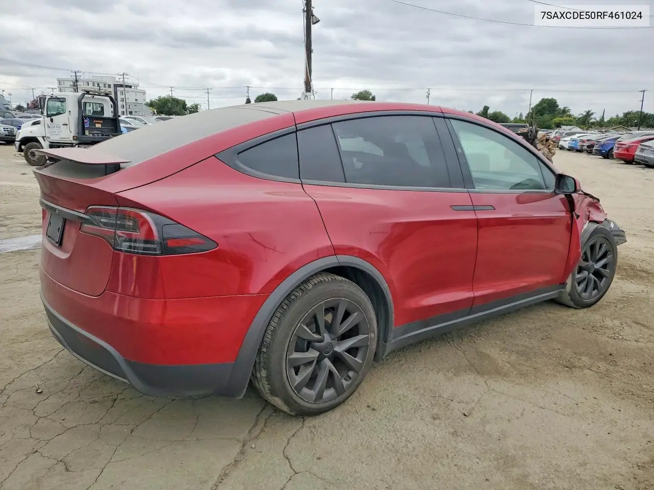 2024 Tesla Model X VIN: 7SAXCDE50RF461024 Lot: 57250066