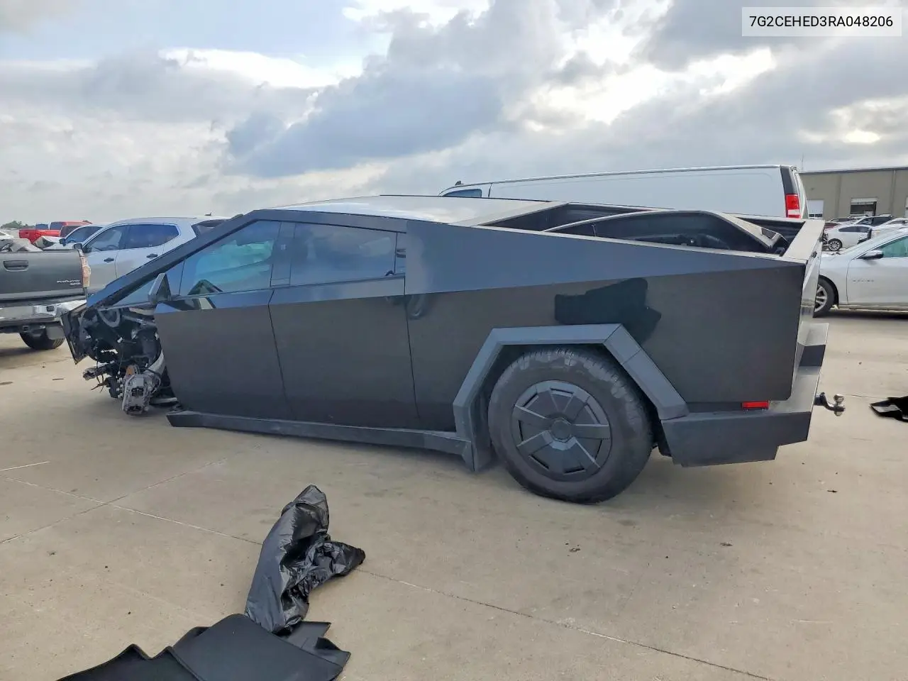 2024 Tesla Cybertruck VIN: 7G2CEHED3RA048206 Lot: 57967636