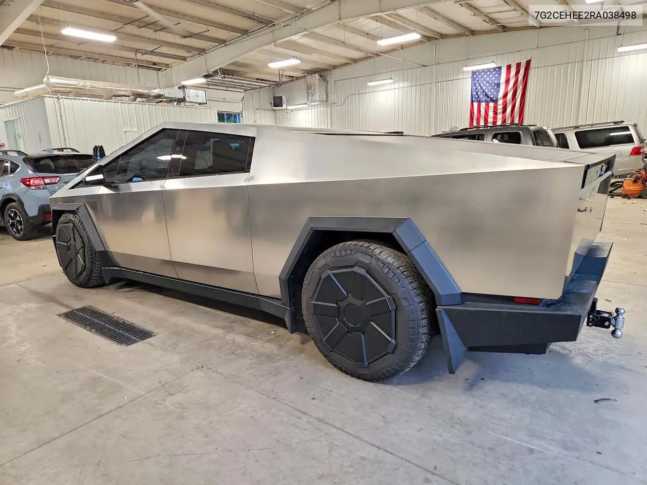 2024 Tesla Cybertruck VIN: 7G2CEHEE2RA038498 Lot: 58384266