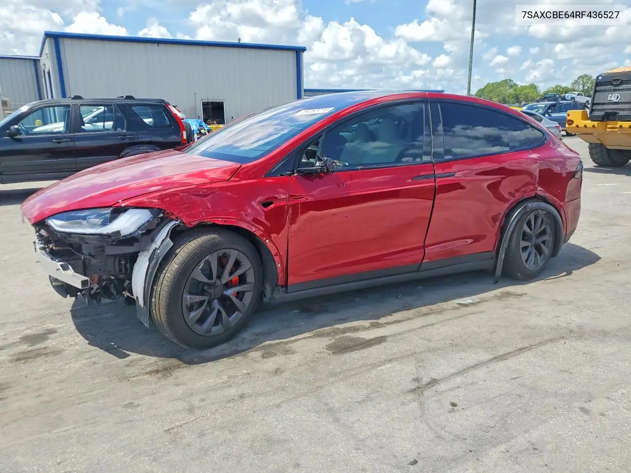 2024 Tesla Model X VIN: 7SAXCBE64RF436527 Lot: 59263716