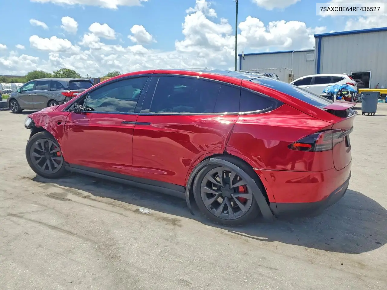 2024 Tesla Model X VIN: 7SAXCBE64RF436527 Lot: 59263716