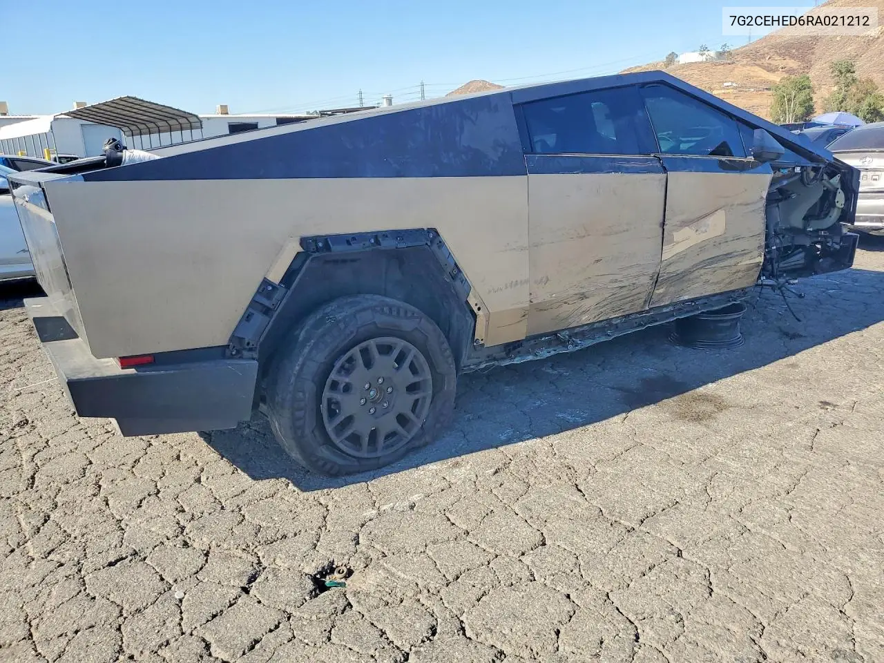 2024 Tesla Cybertruck VIN: 7G2CEHED6RA021212 Lot: 59350306
