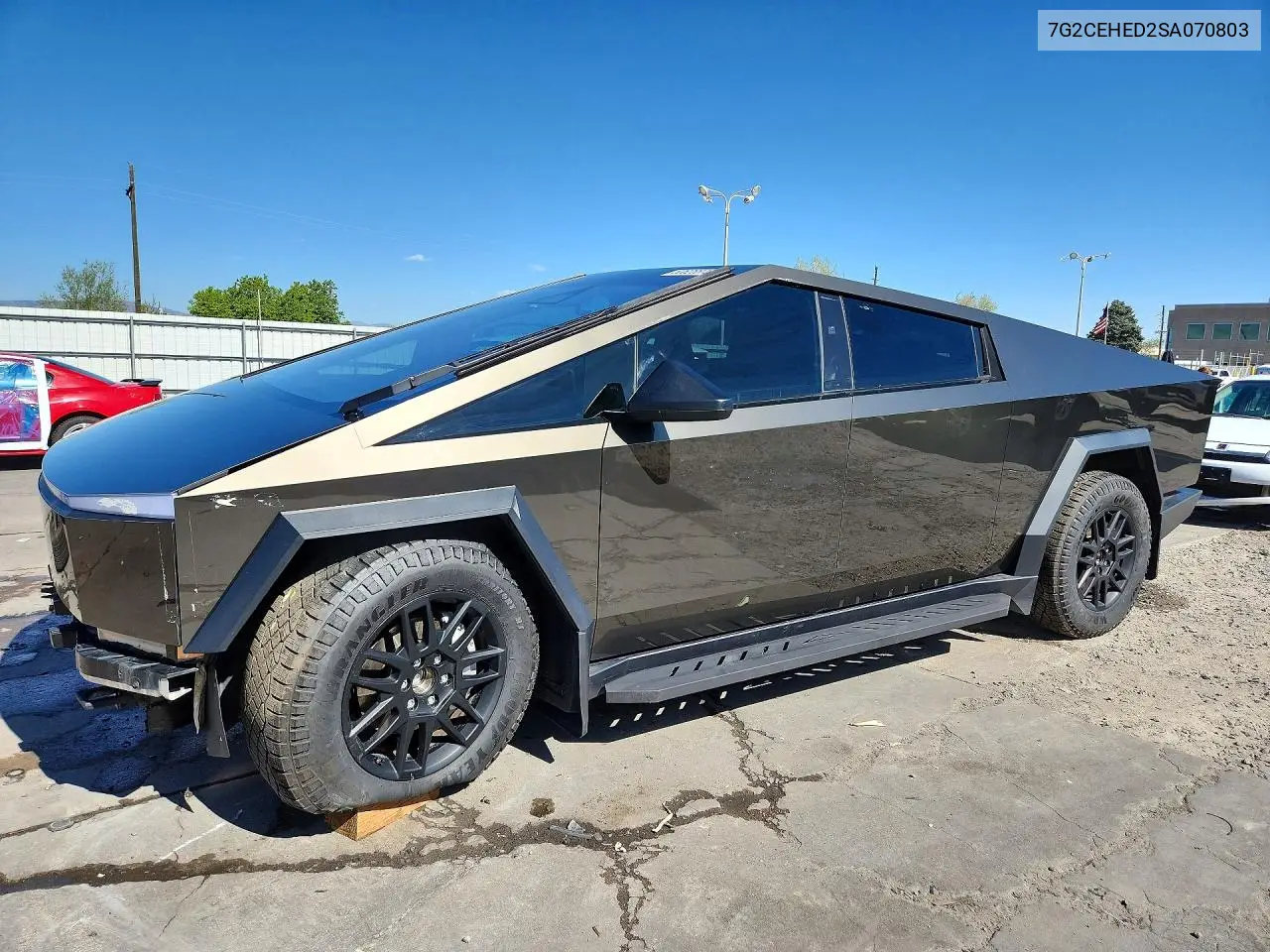 2025 Tesla Cybertruck VIN: 7G2CEHED2SA070803 Lot: 50626876