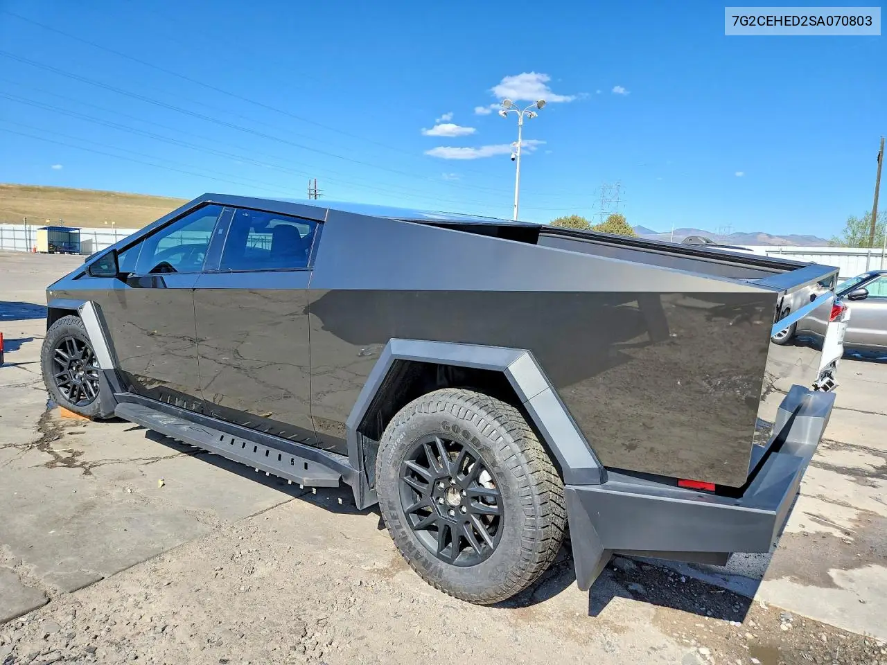 2025 Tesla Cybertruck VIN: 7G2CEHED2SA070803 Lot: 50626876