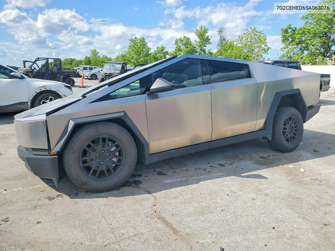 2025 Tesla Cybertruck VIN: 7G2CEHED6SA063076 Lot: 52474946