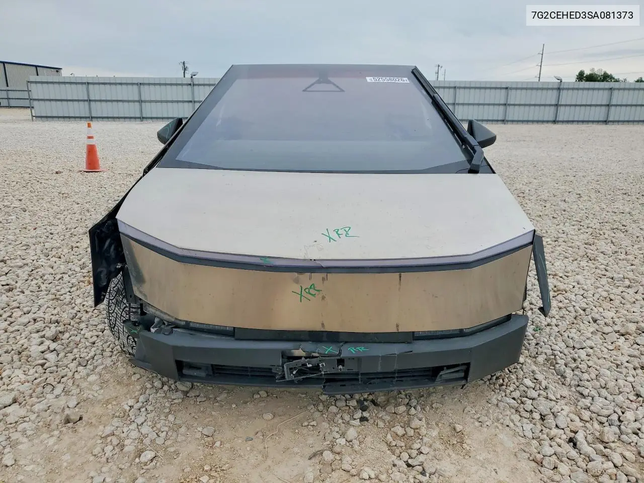 2025 Tesla Cybertruck VIN: 7G2CEHED3SA081373 Lot: 52558026