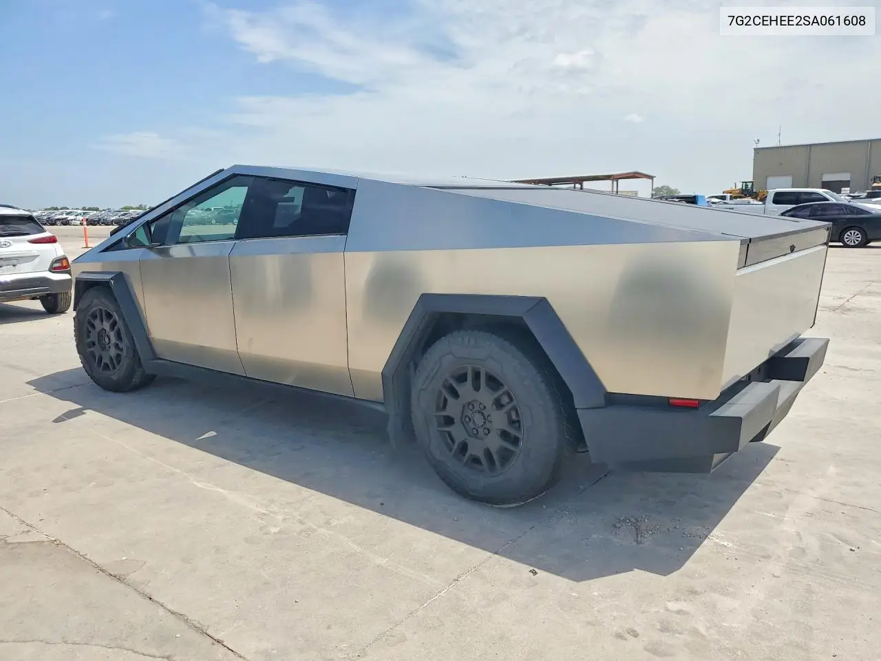 2025 Tesla Cybertruck VIN: 7G2CEHEE2SA061608 Lot: 57438226
