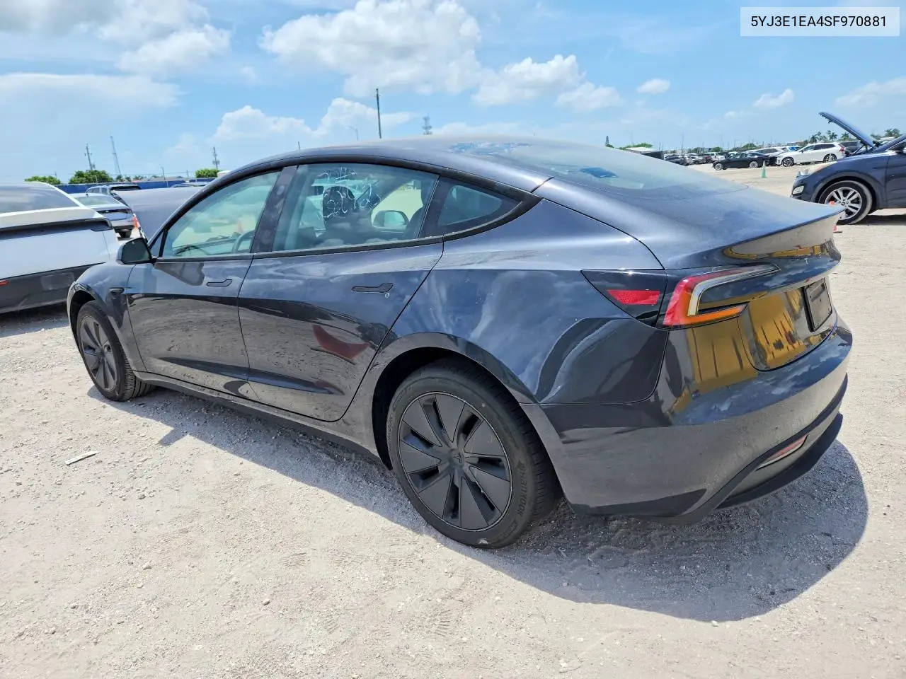 2025 Tesla Model 3 VIN: 5YJ3E1EA4SF970881 Lot: 57663206