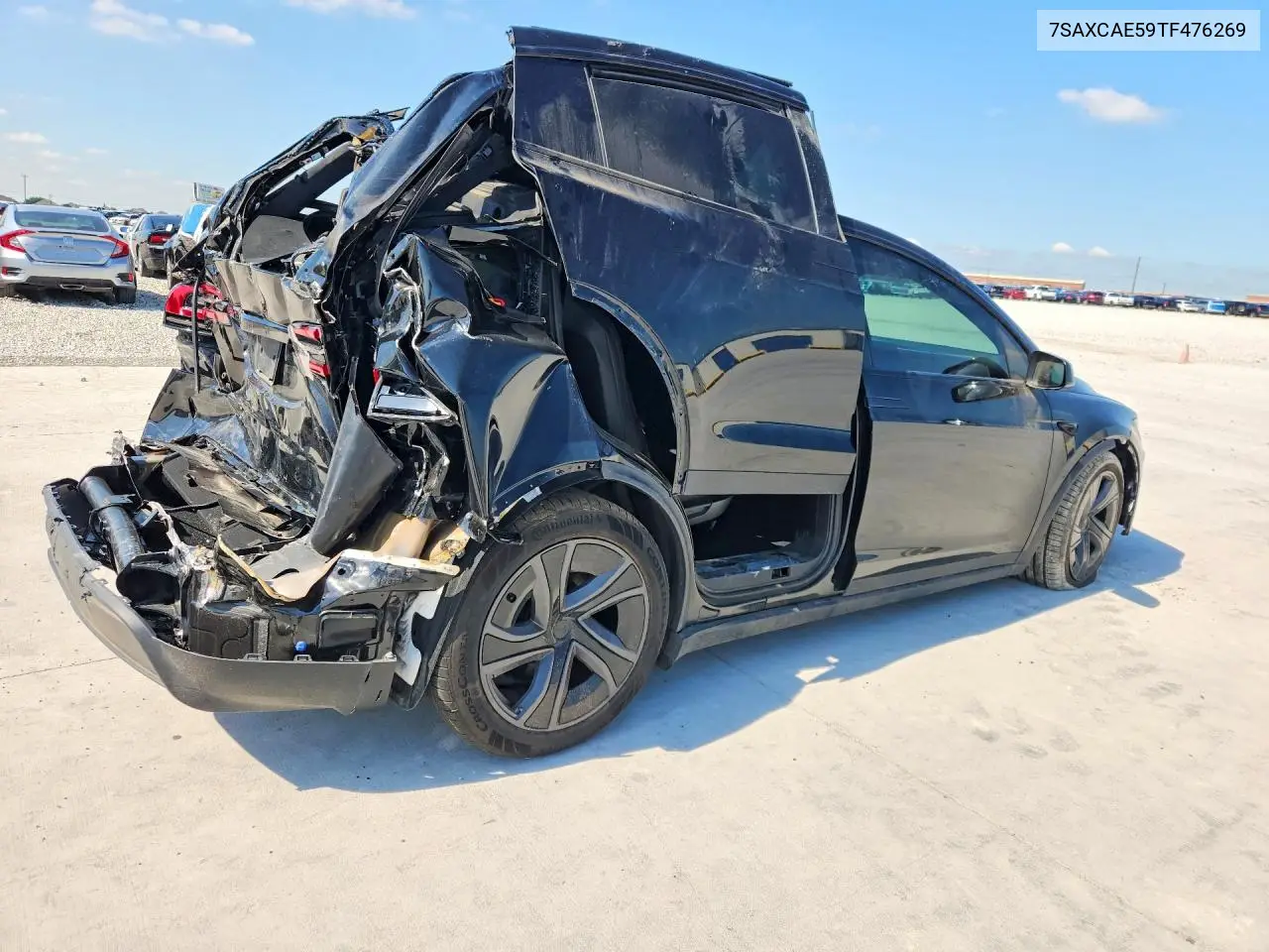 2026 Tesla Model X VIN: 7SAXCAE59TF476269 Lot: 53412716