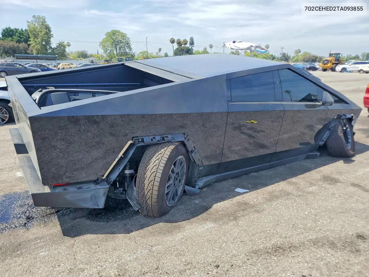2026 Tesla Cybertruck VIN: 7G2CEHED2TA093855 Lot: 54732576