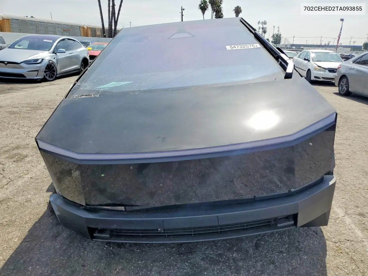 2026 Tesla Cybertruck VIN: 7G2CEHED2TA093855 Lot: 54732576