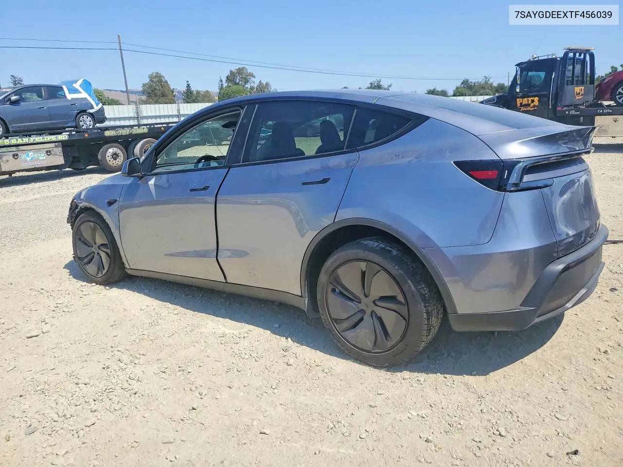 2026 Tesla Model Y VIN: 7SAYGDEEXTF456039 Lot: 57427396