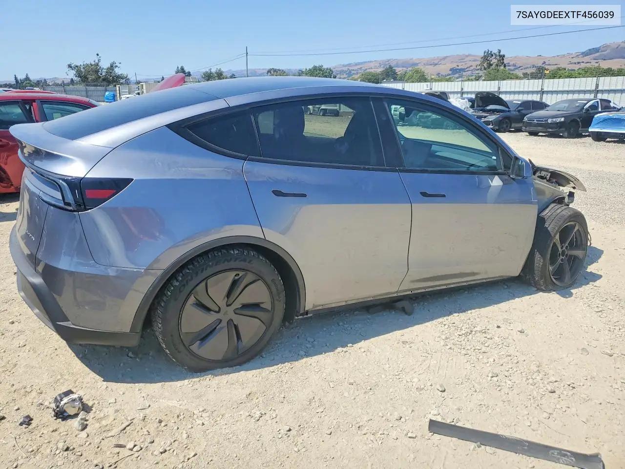 2026 Tesla Model Y VIN: 7SAYGDEEXTF456039 Lot: 57427396