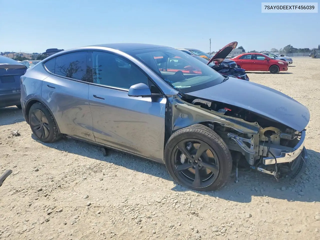 2026 Tesla Model Y VIN: 7SAYGDEEXTF456039 Lot: 57427396