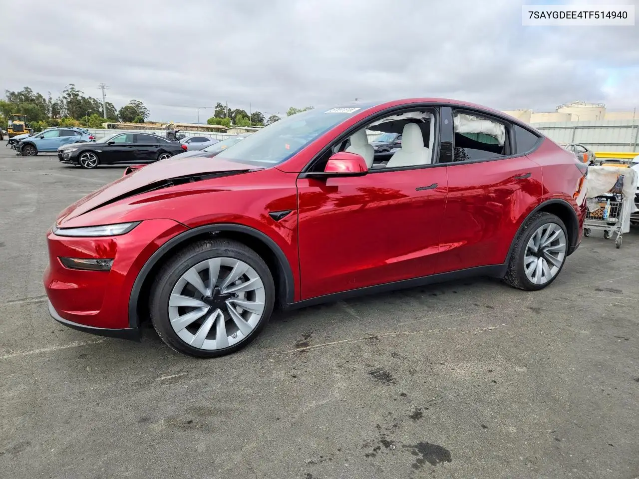 2026 Tesla Model Y VIN: 7SAYGDEE4TF514940 Lot: 57891316