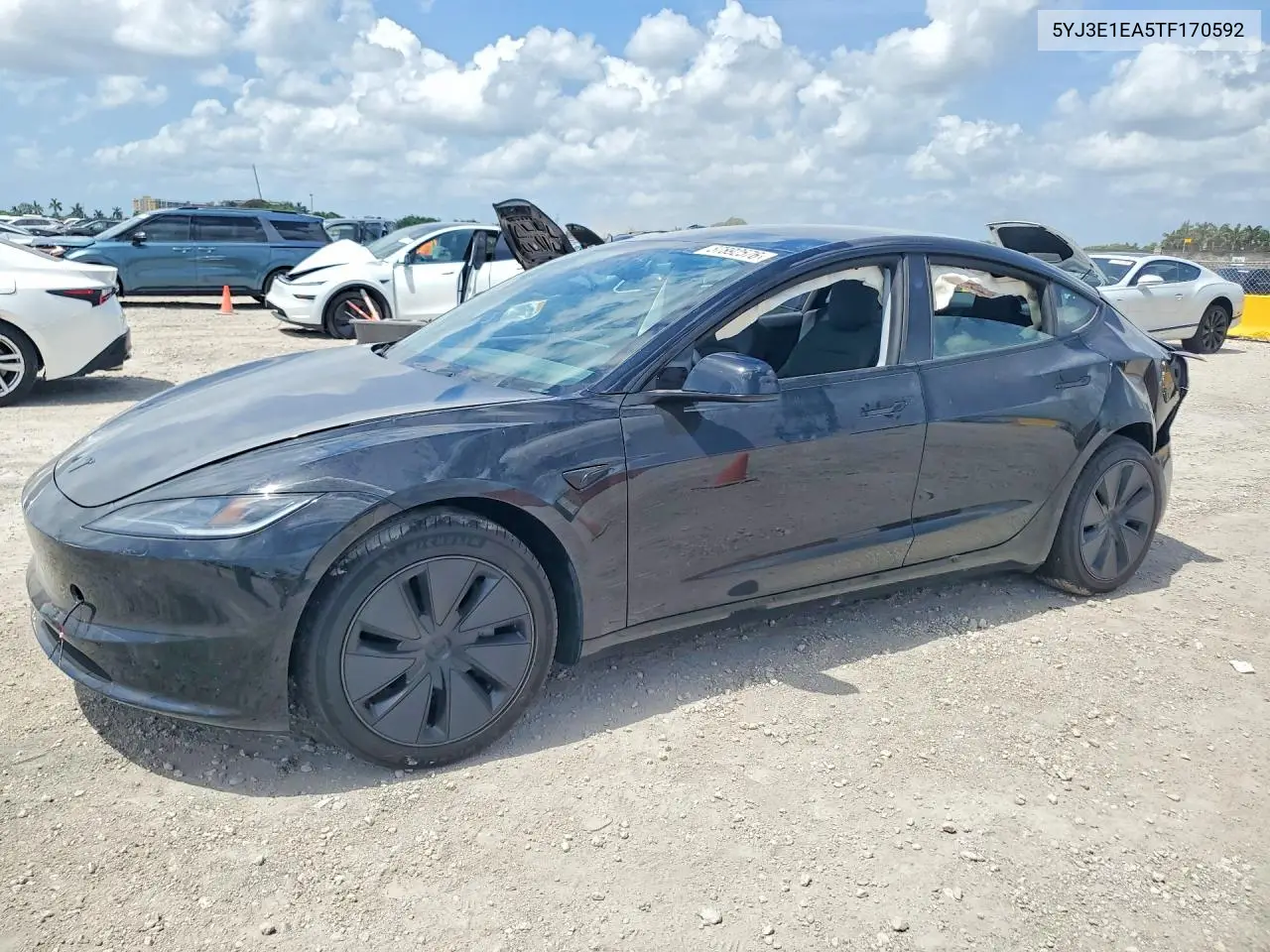 2026 Tesla Model 3 VIN: 5YJ3E1EA5TF170592 Lot: 57892576