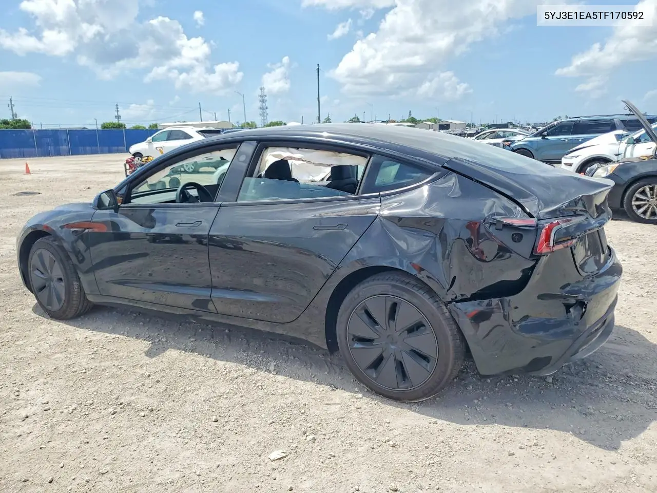2026 Tesla Model 3 VIN: 5YJ3E1EA5TF170592 Lot: 57892576