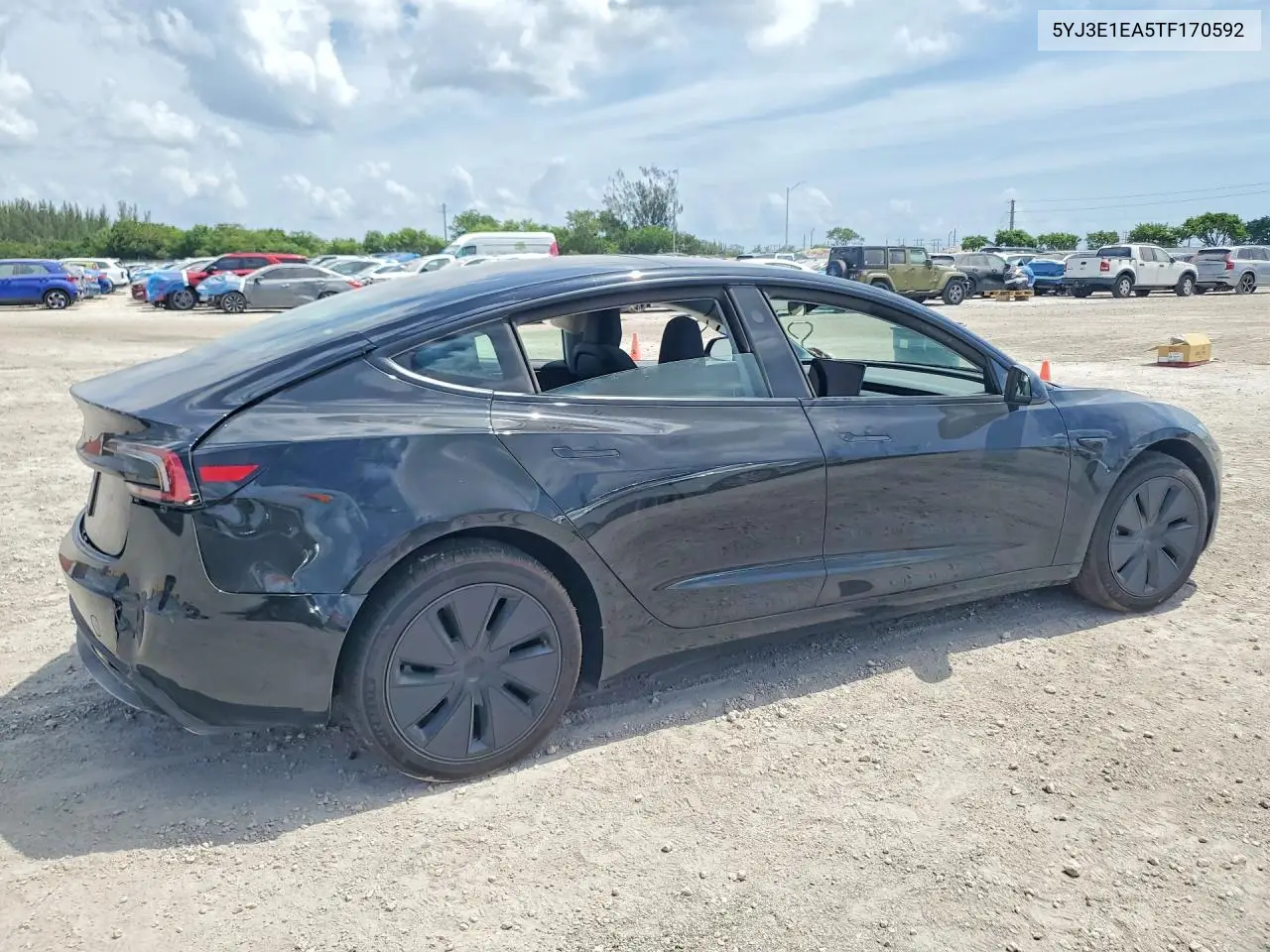 2026 Tesla Model 3 VIN: 5YJ3E1EA5TF170592 Lot: 57892576