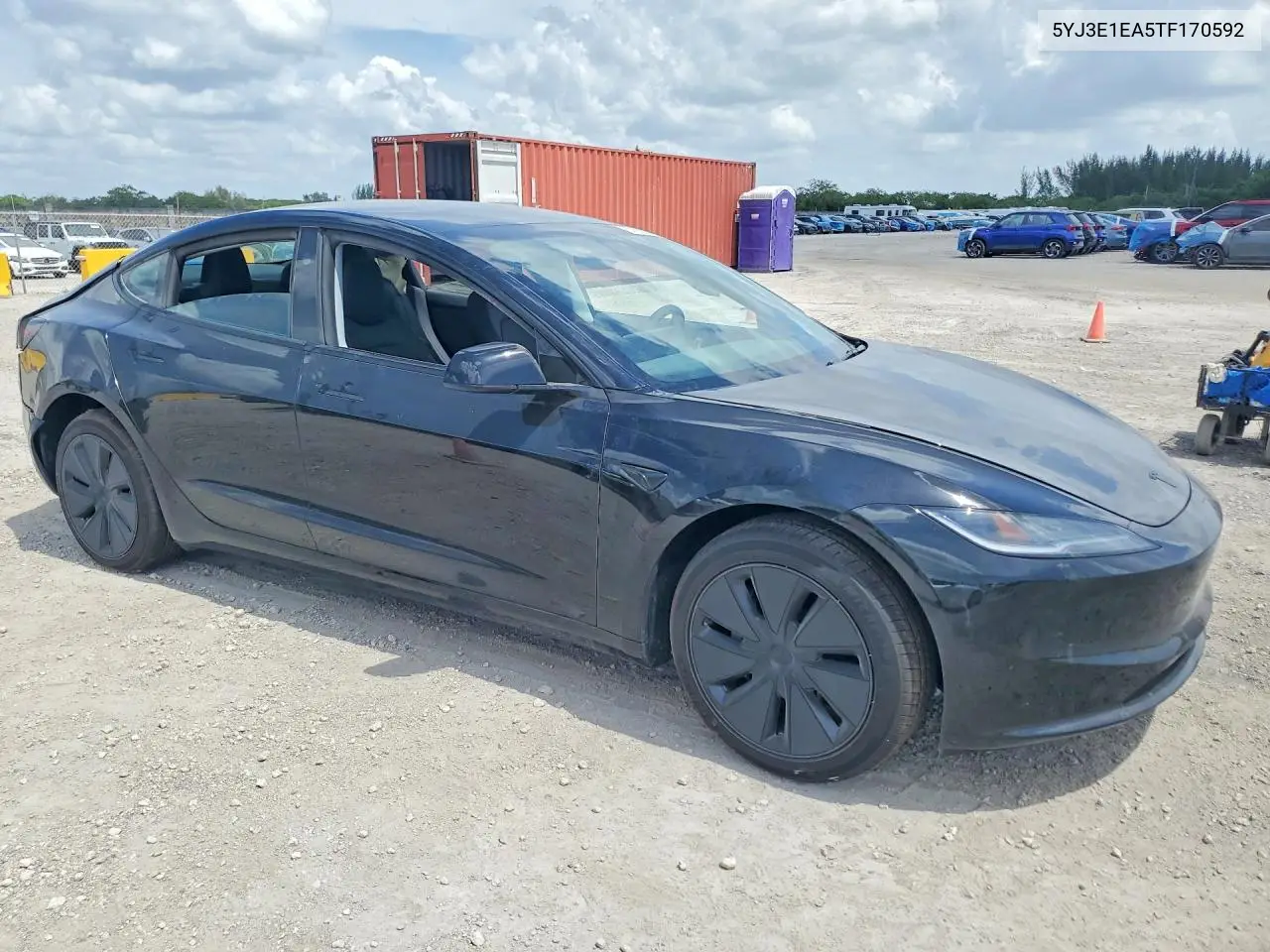 2026 Tesla Model 3 VIN: 5YJ3E1EA5TF170592 Lot: 57892576