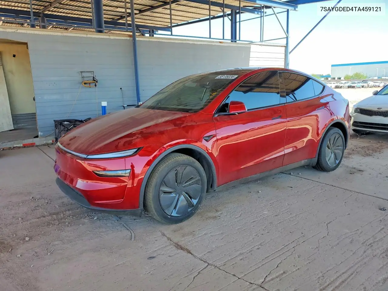 2026 Tesla Model Y VIN: 7SAYGDED4TA459121 Lot: 58135036
