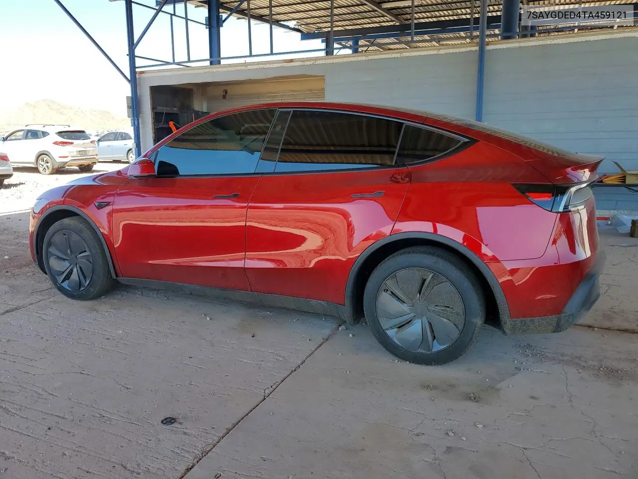 2026 Tesla Model Y VIN: 7SAYGDED4TA459121 Lot: 58135036