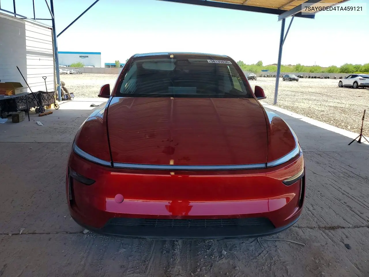 2026 Tesla Model Y VIN: 7SAYGDED4TA459121 Lot: 58135036