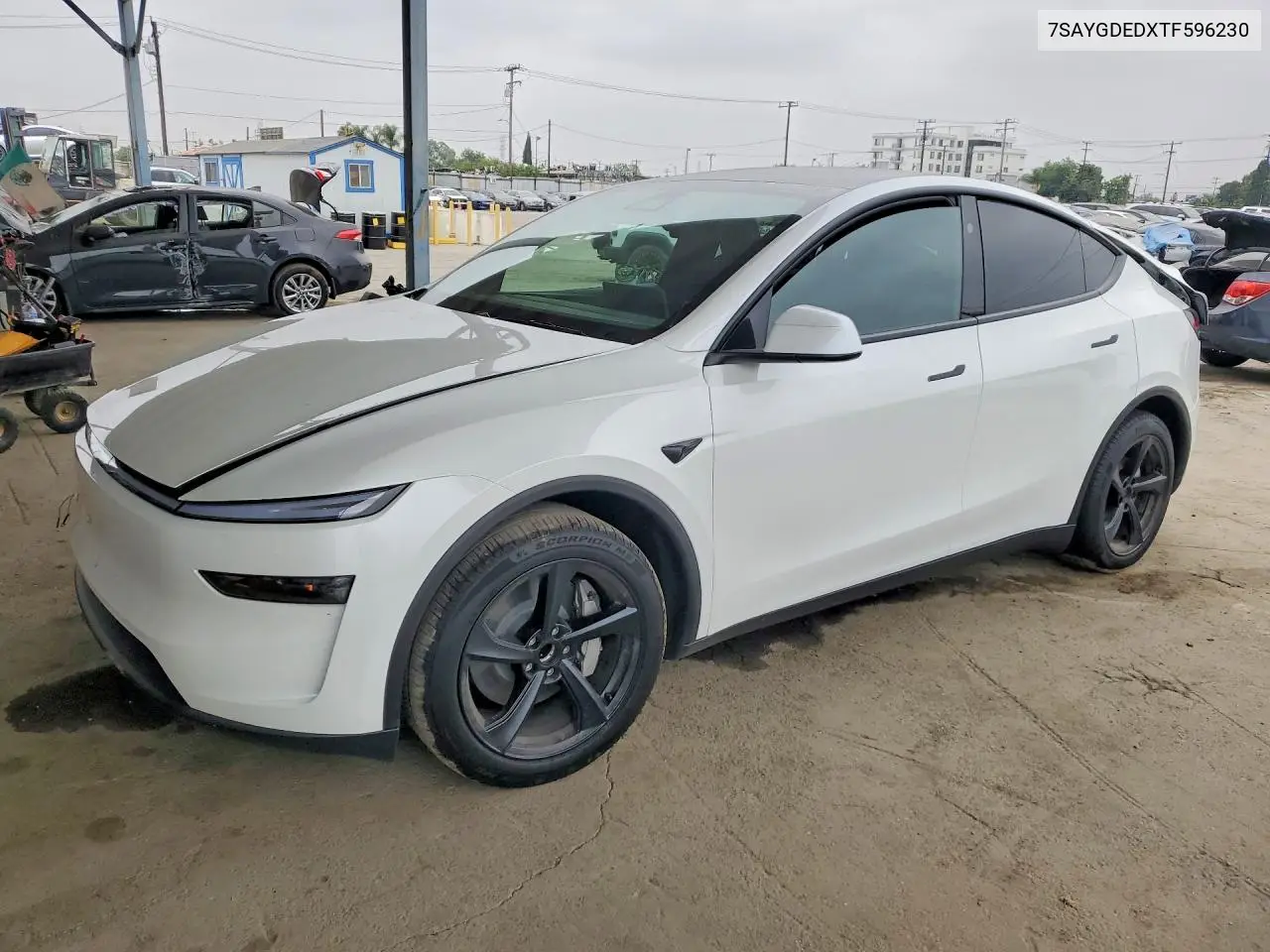 2026 Tesla Model Y VIN: 7SAYGDEDXTF596230 Lot: 58842246