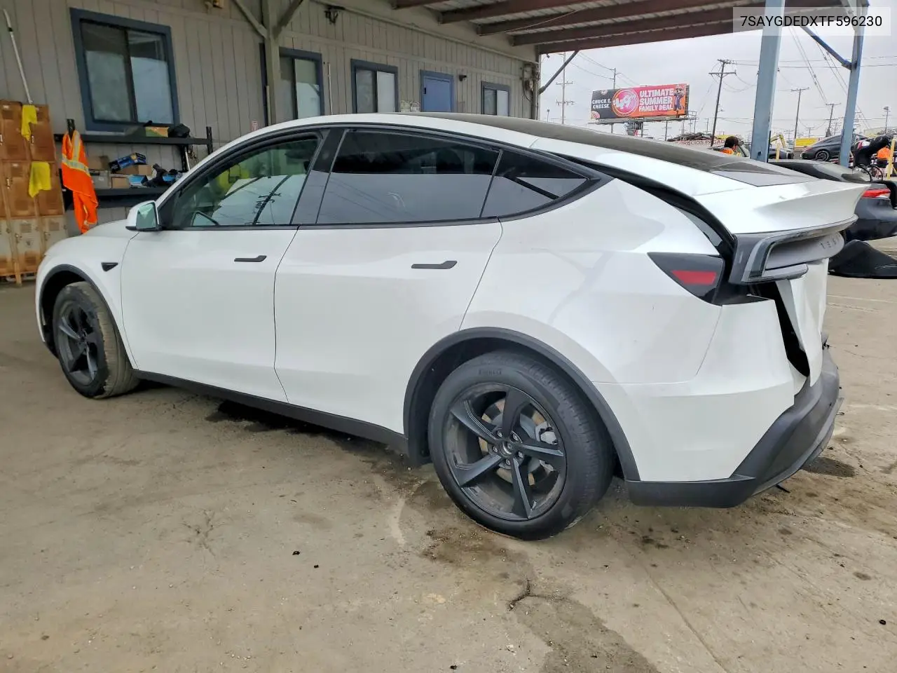2026 Tesla Model Y VIN: 7SAYGDEDXTF596230 Lot: 58842246