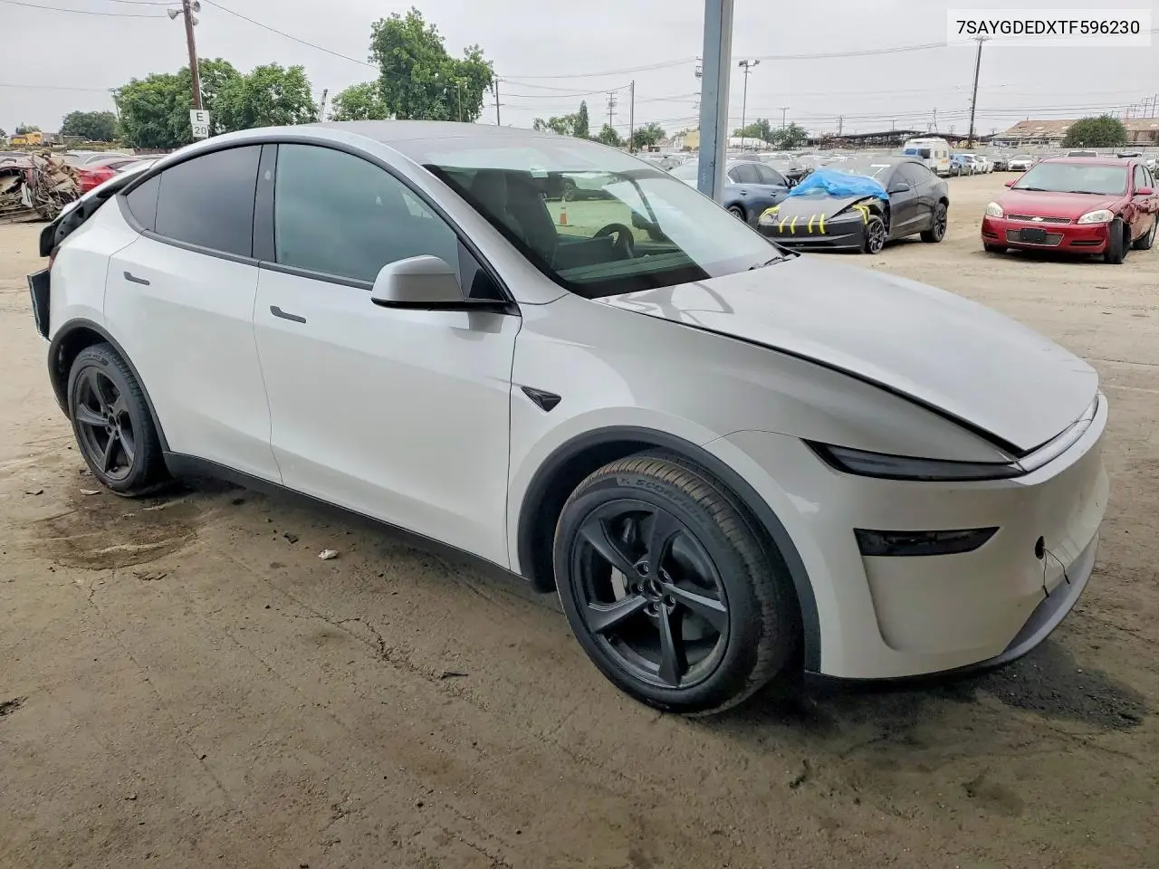 2026 Tesla Model Y VIN: 7SAYGDEDXTF596230 Lot: 58842246