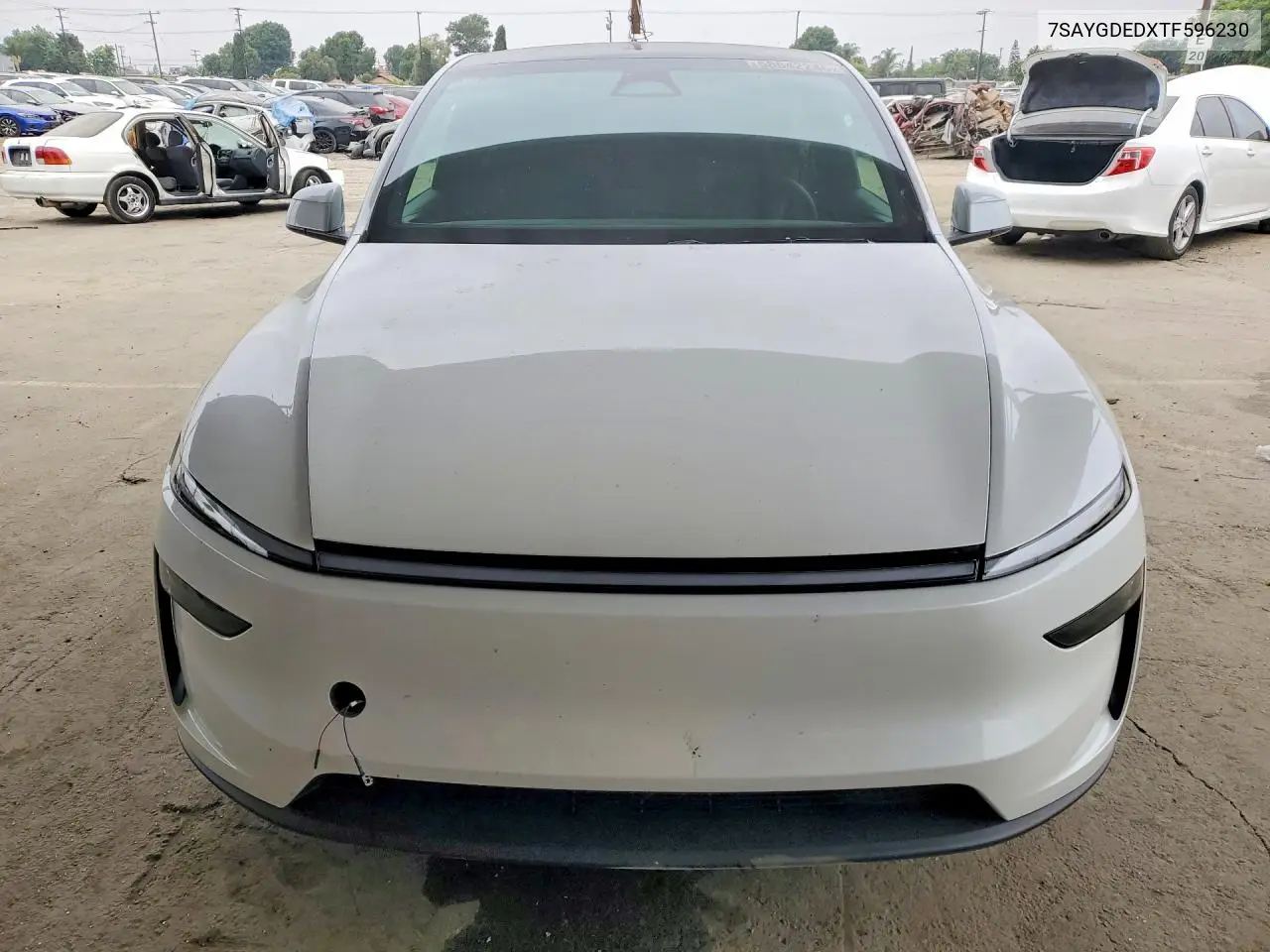 2026 Tesla Model Y VIN: 7SAYGDEDXTF596230 Lot: 58842246