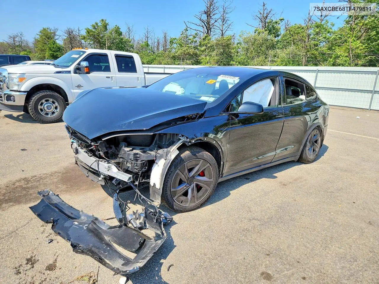 2026 Tesla Model X VIN: 7SAXCBE68TF479811 Lot: 58930406
